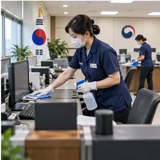 강남구 사무실청소 바닥과 휴게공간까지 빠짐없이 관리