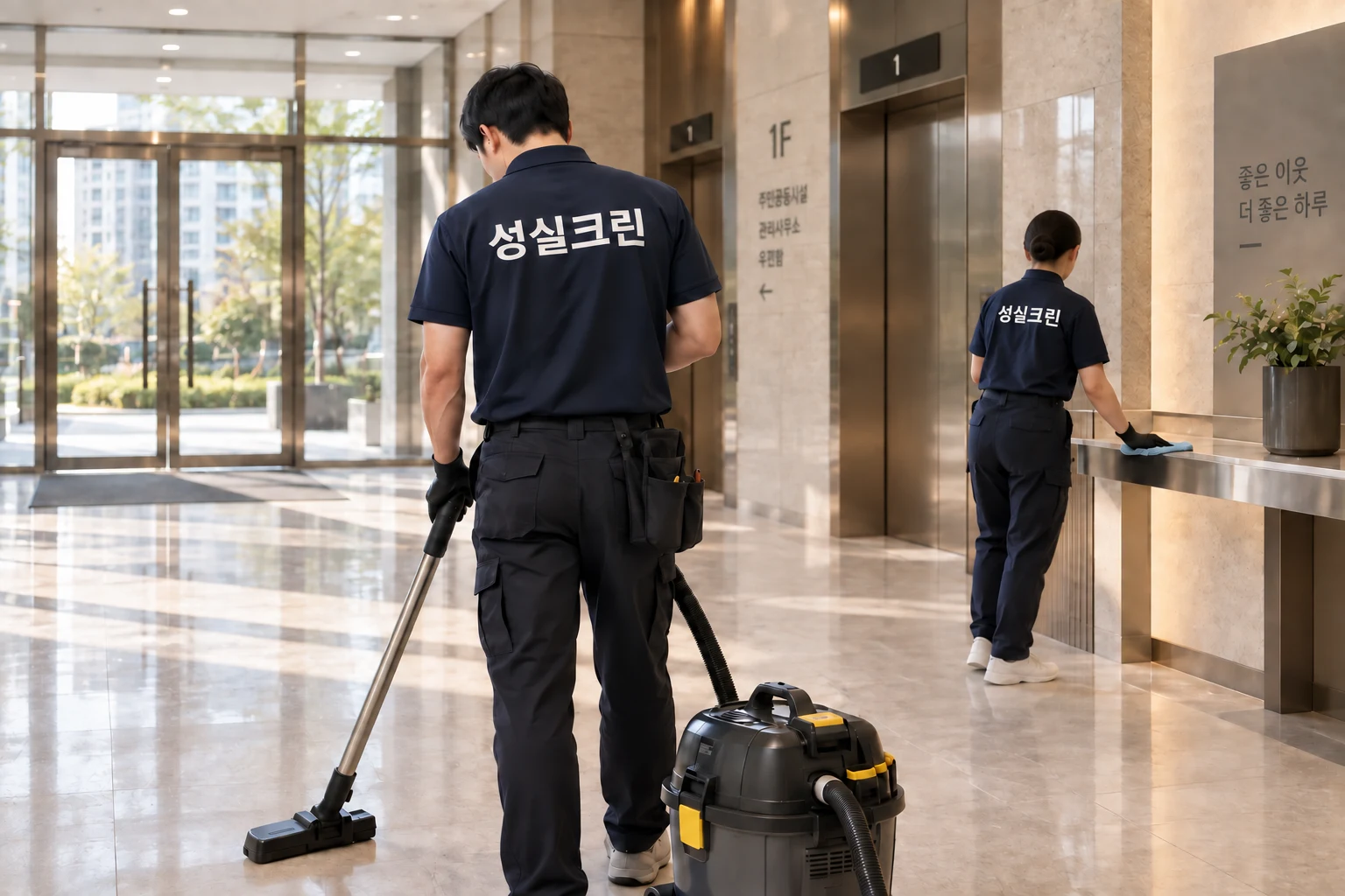 성실크린 은평구 응암동 아파트청소 현장