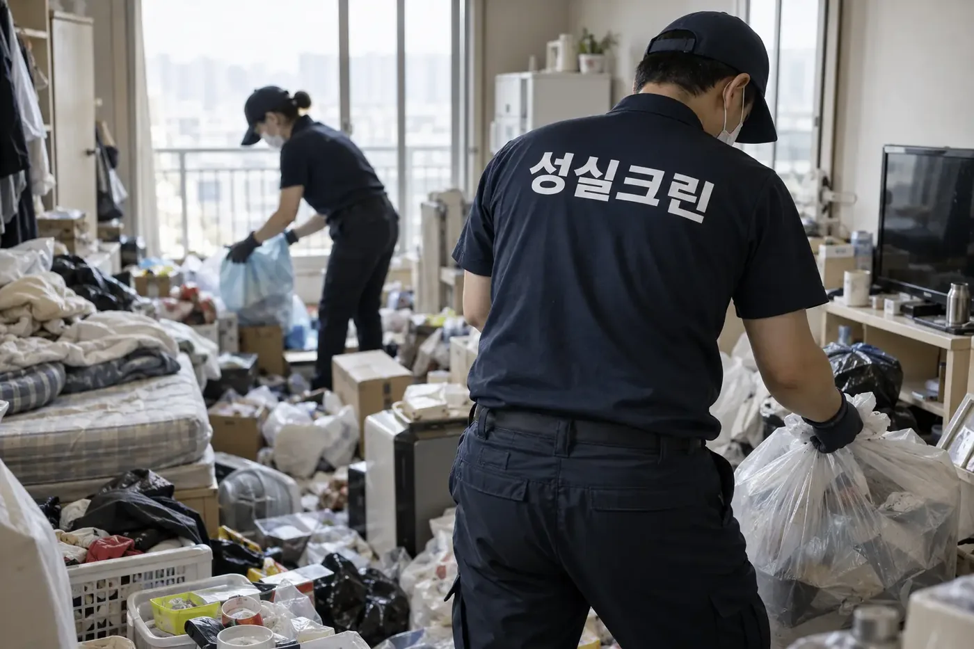 성실크린 대구 쓰레기집청소·유품정리·고독사정리 현장